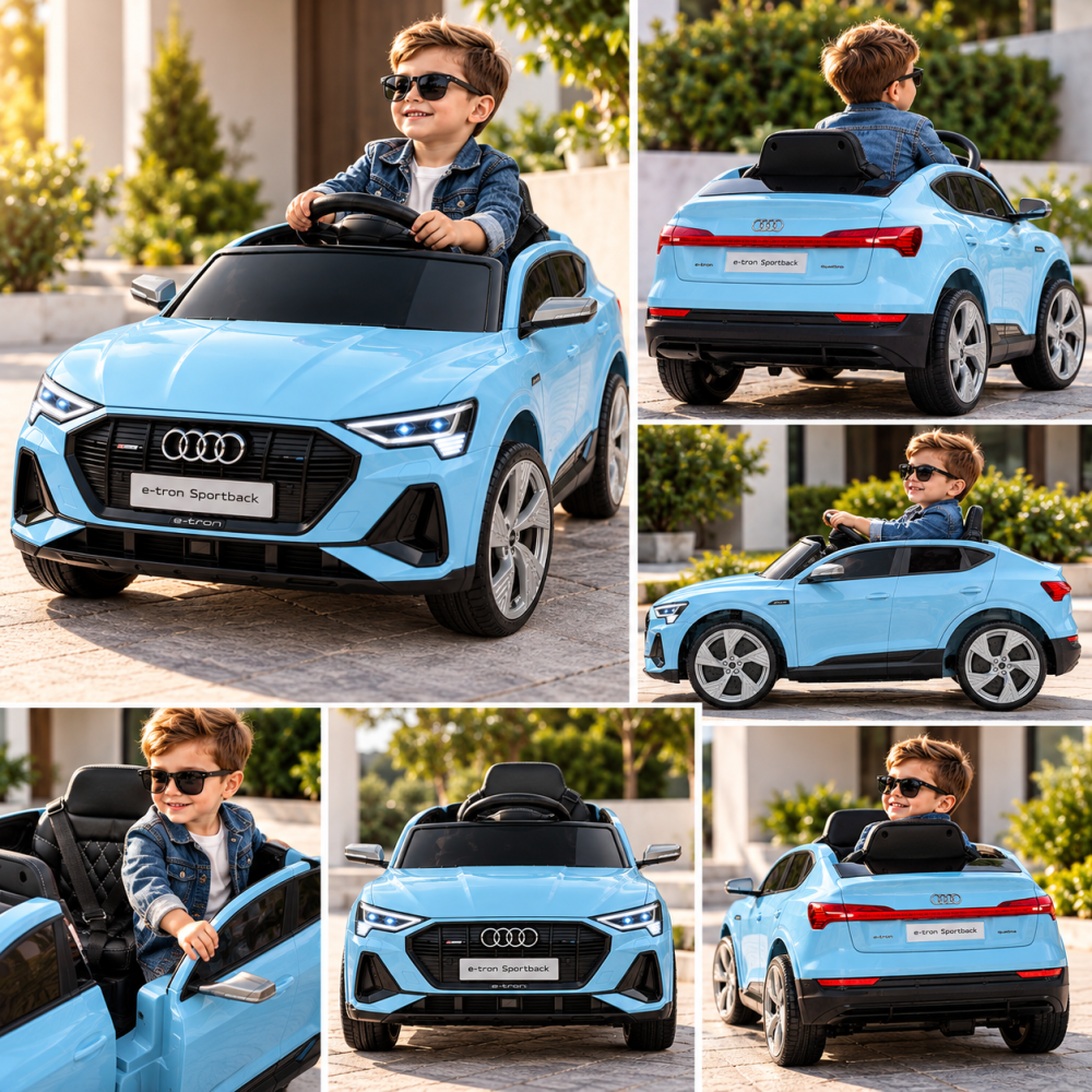 Masinuta electrica pentru copii, Audi E-tron Sportback - BEBELUL [5]