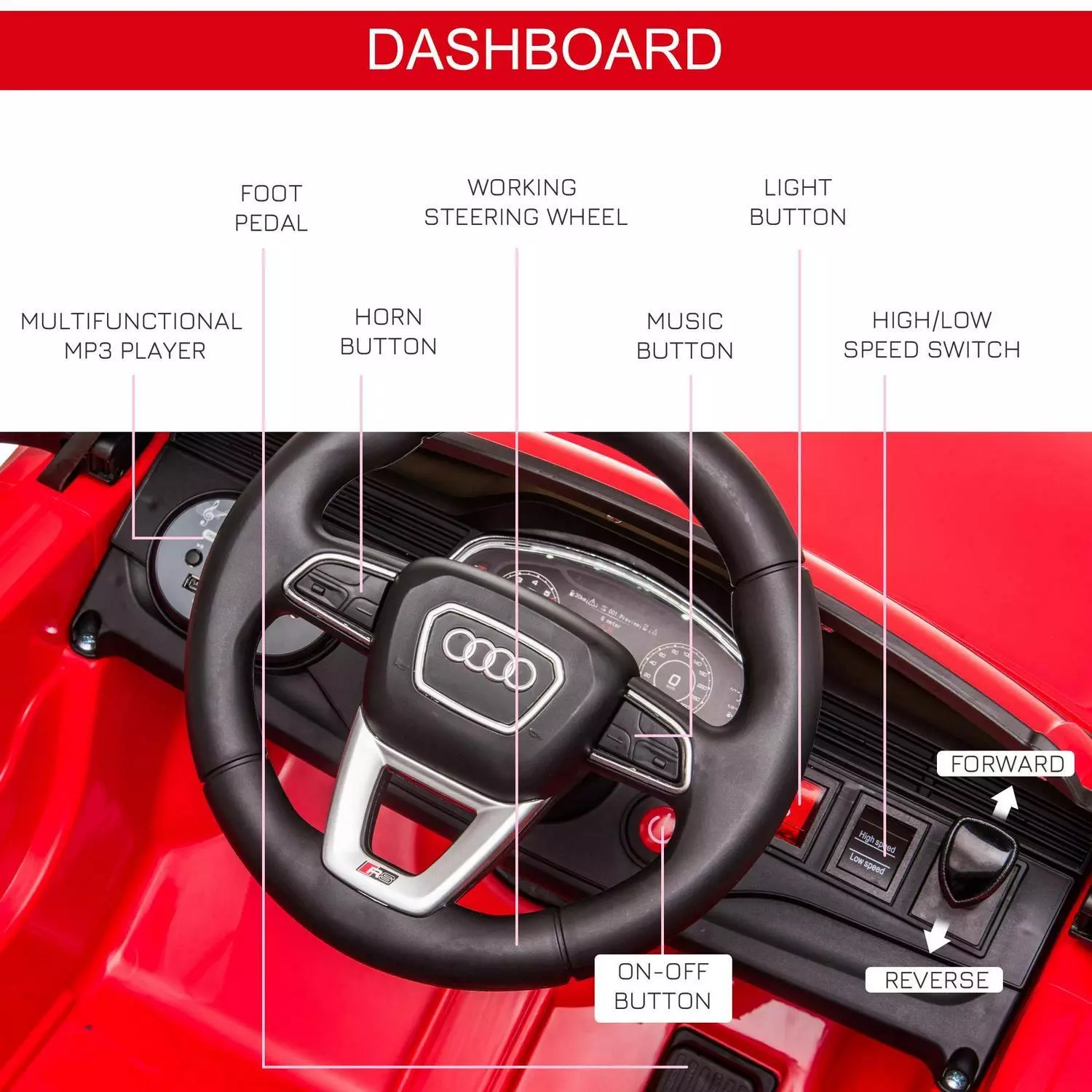 Masinuta electrica Audi Q8 BEBELUL [10]