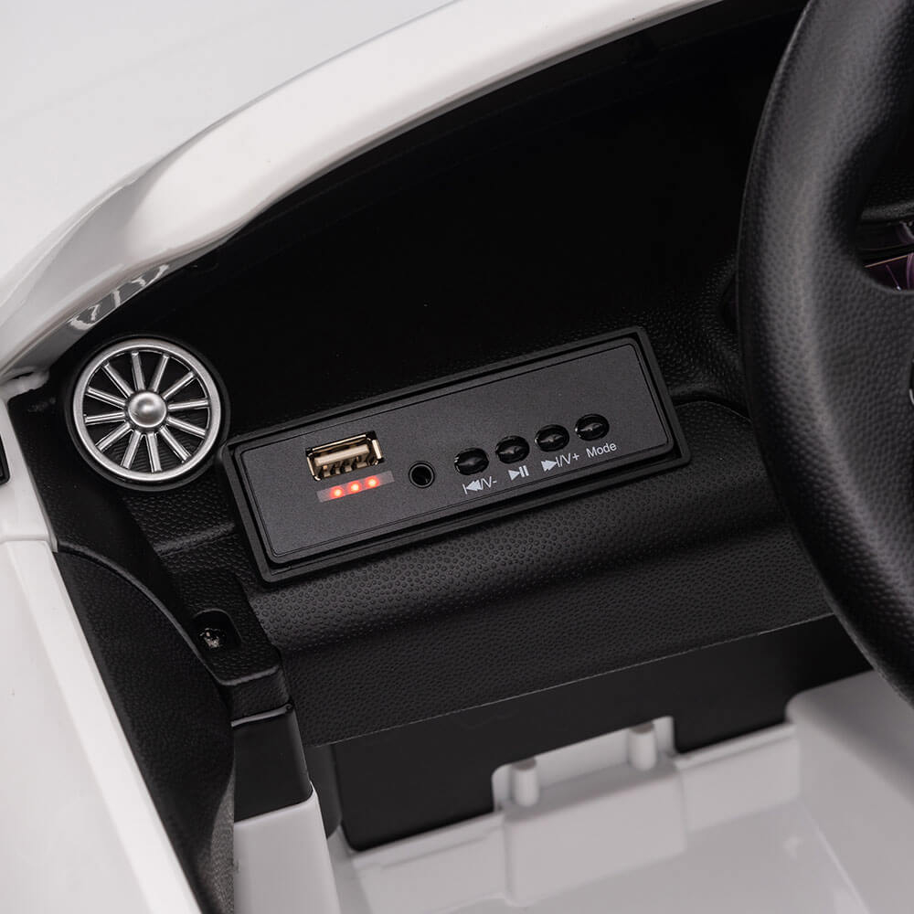 Masinuta electrica Audi TT copii cu telecomanda roti EVA scaun piele ECO [5]