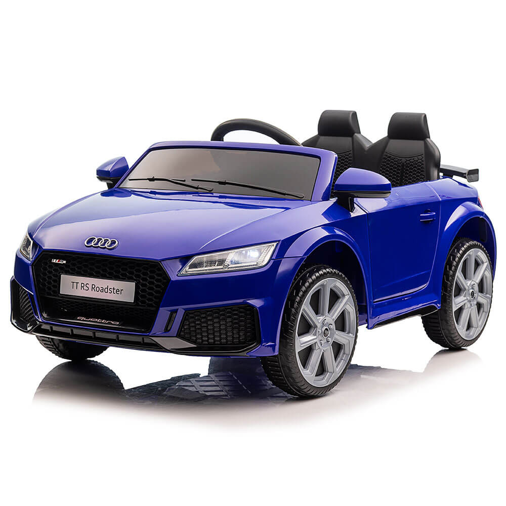 Masinuta electrica Audi TT copii cu telecomanda roti EVA scaun piele ECO [2]