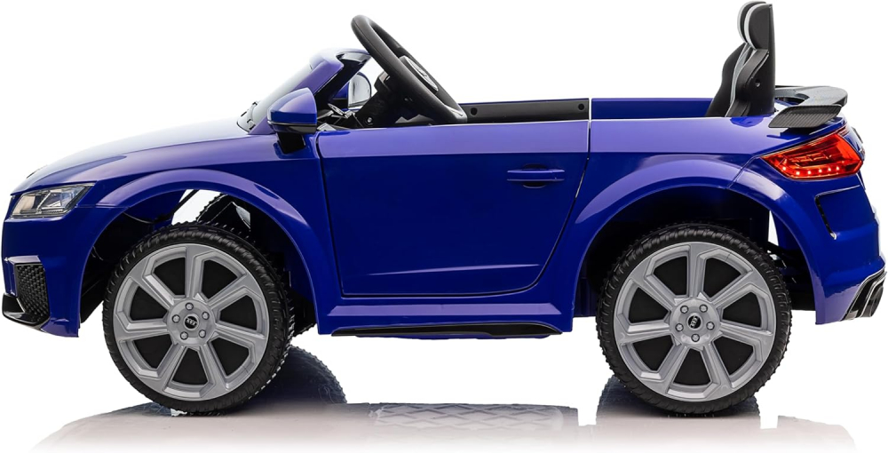 Masinuta electrica Audi TT copii cu telecomanda roti EVA scaun piele ECO [14]