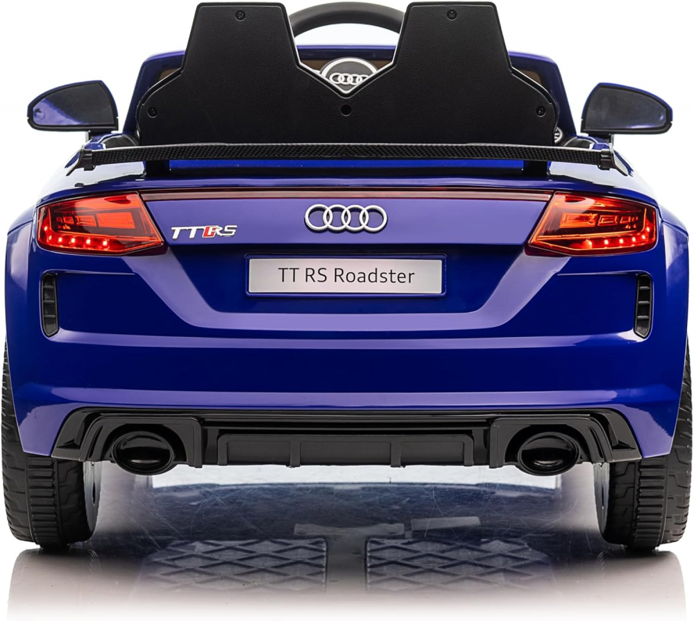 Masinuta electrica Audi TT copii cu telecomanda roti EVA scaun piele ECO [17]