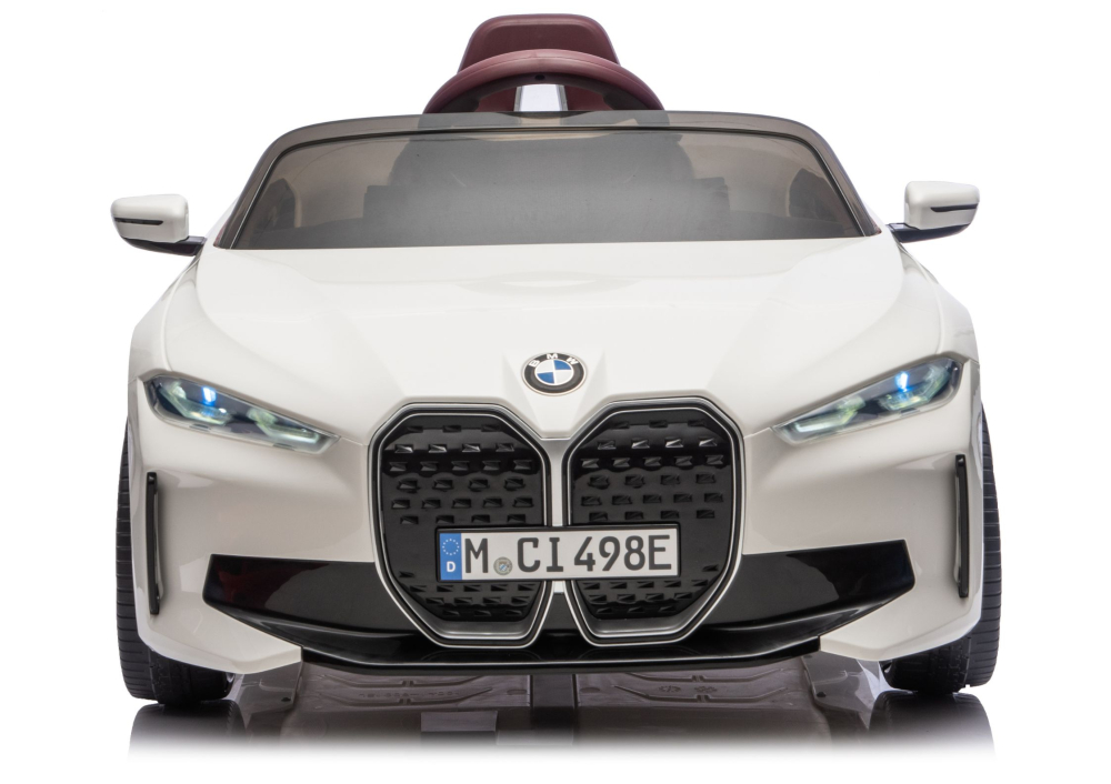 Masinuta electrica BMW i4 JE1009 4x4 alba 12V pentru copii, 3 ani+ [3]