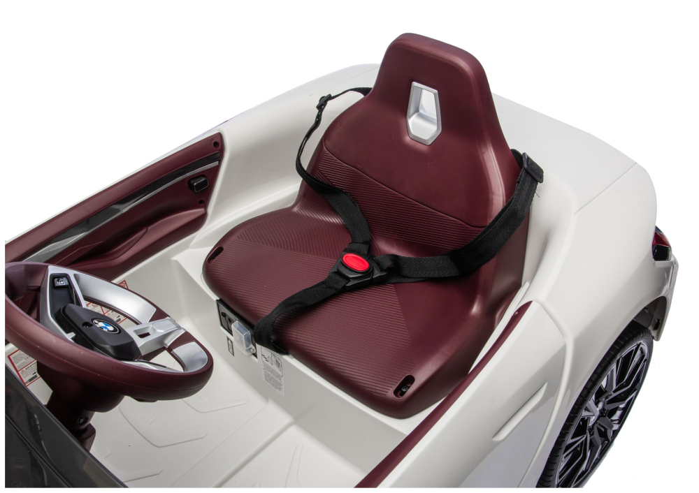 Masinuta electrica BMW i4 JE1009 4x4 alba 12V pentru copii, 3 ani+ [9]