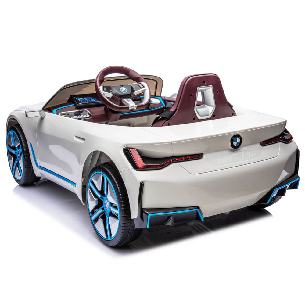 Masinuta electrica BMW I4 cu telecomanda pentru copii [25]