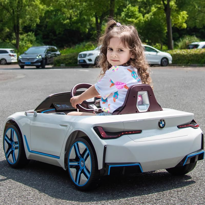 Masinuta electrica BMW I4 cu telecomanda pentru copii [27]