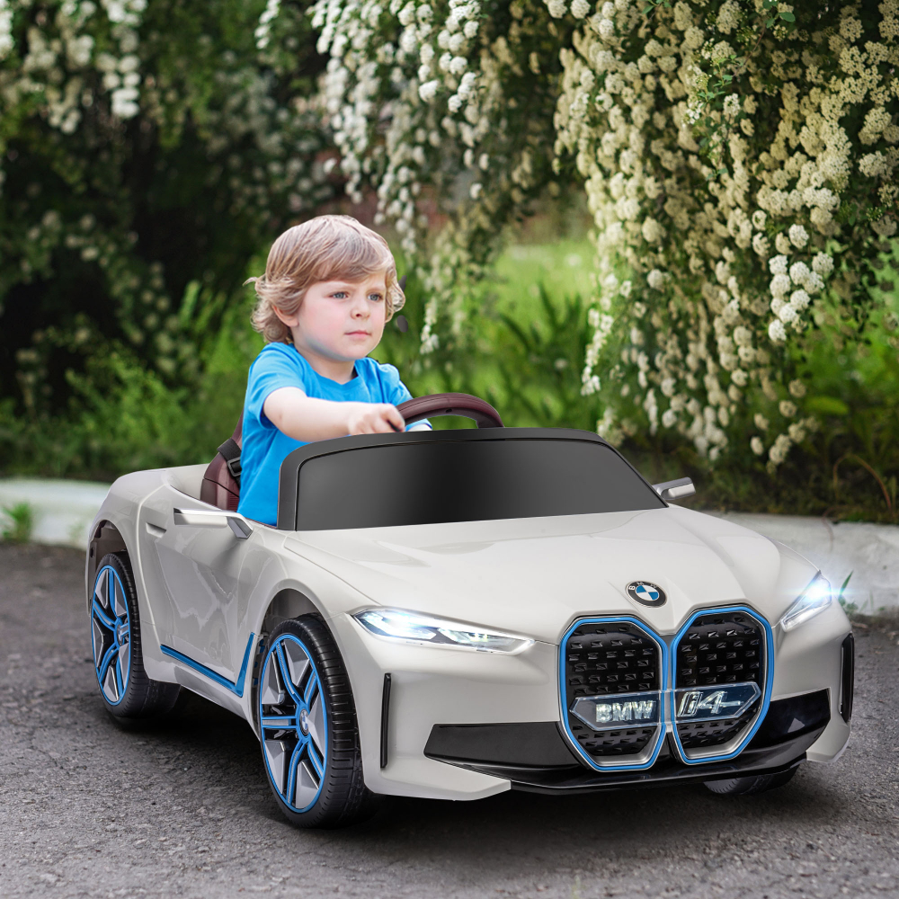 Masinuta electrica BMW I4 cu telecomanda pentru copii [31]
