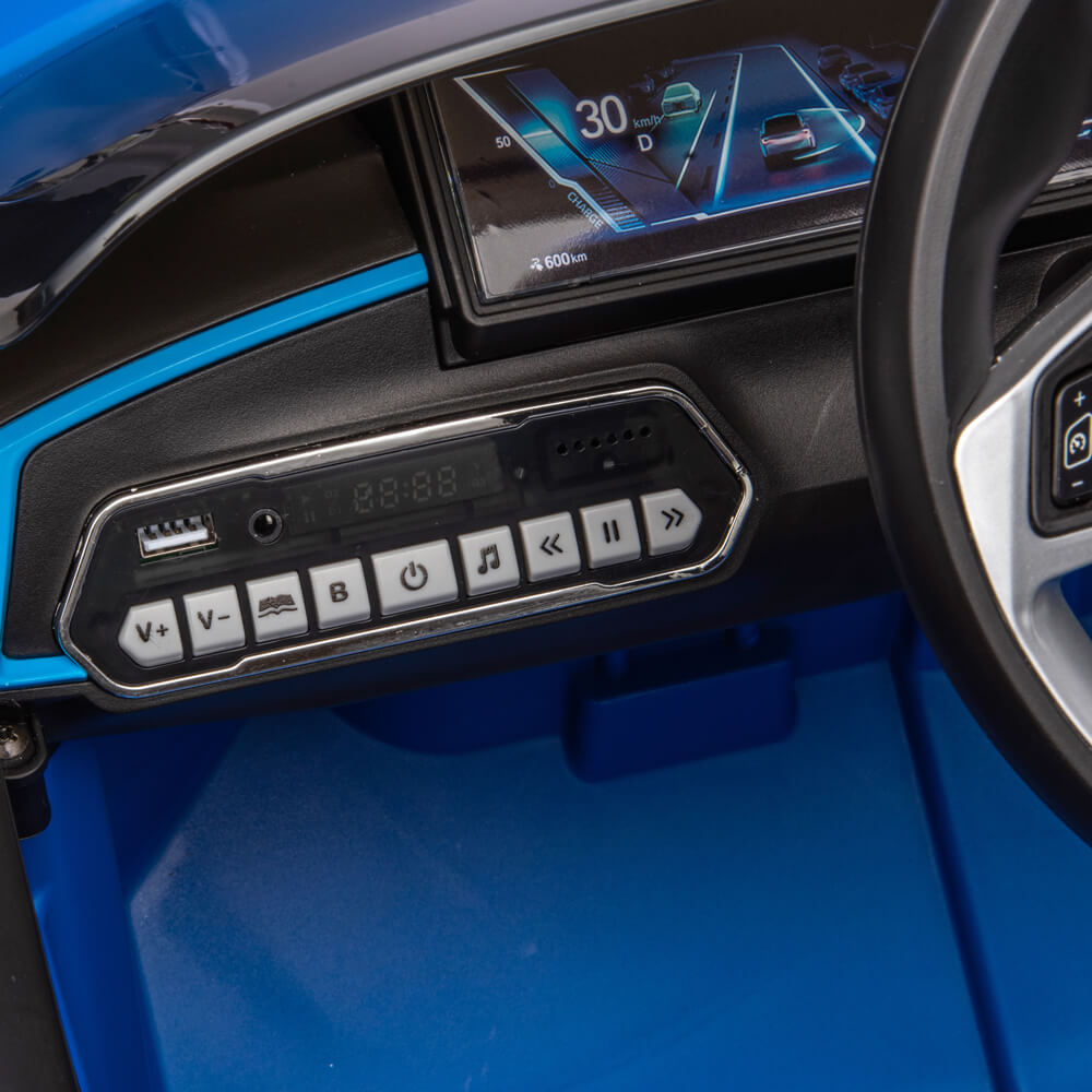 Masinuta electrica BMW I4 cu telecomanda pentru copii [5]