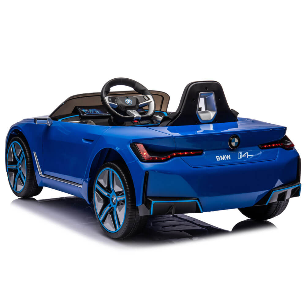 Masinuta electrica BMW I4 cu telecomanda pentru copii [6]