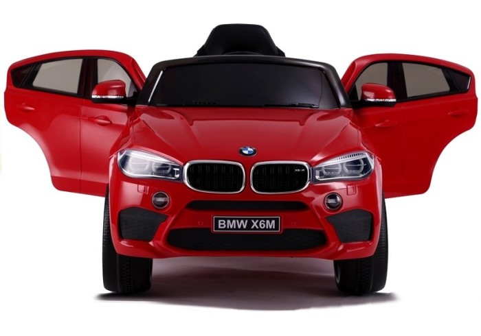 Masinuta electrica, BMW X6M ROSU, cu telecomanda, 2x motor 12V [4]