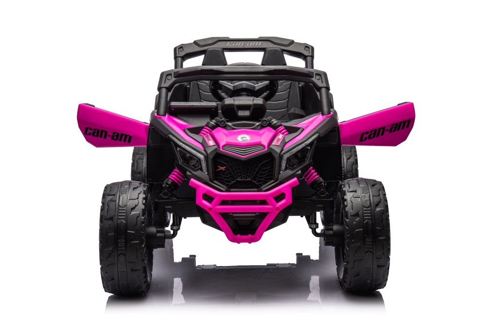 Masinuta Electrica Buggy fete Can-am, 24V 4x200W, Bebelul, EVA, Roz, 3 ani+ [5]