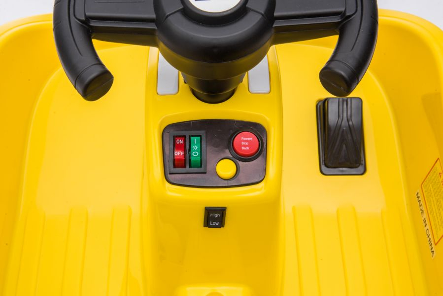 Mașinuță Electrică GTS1166, Galbenă, cu Telecomandă [13]