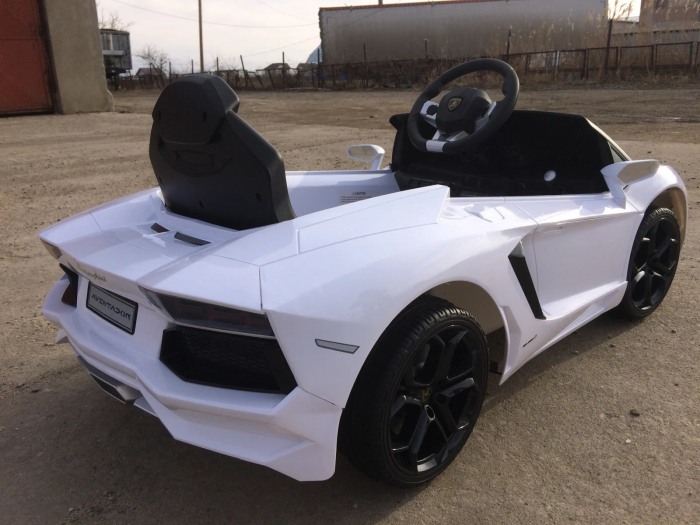 Masinuta electrica, Lamborghini Aventador SVJ cu telecomanda [16]