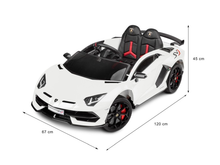 Masinuta electrica, Lamborghini Aventador SVJ cu telecomanda [13]