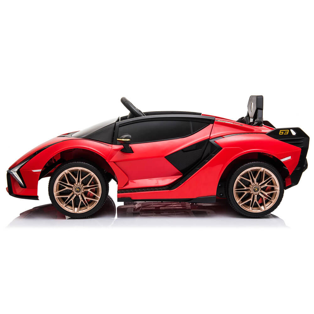 Masinuta electrica pentru copii Lamborghini Sian 4 x 4 BEBELUL [4]