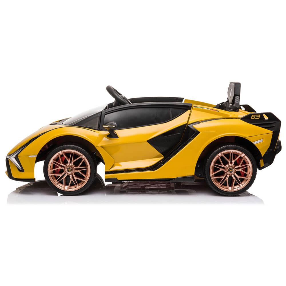 Masinuta electrica pentru copii Lamborghini Sian 4 x 4 BEBELUL [4]