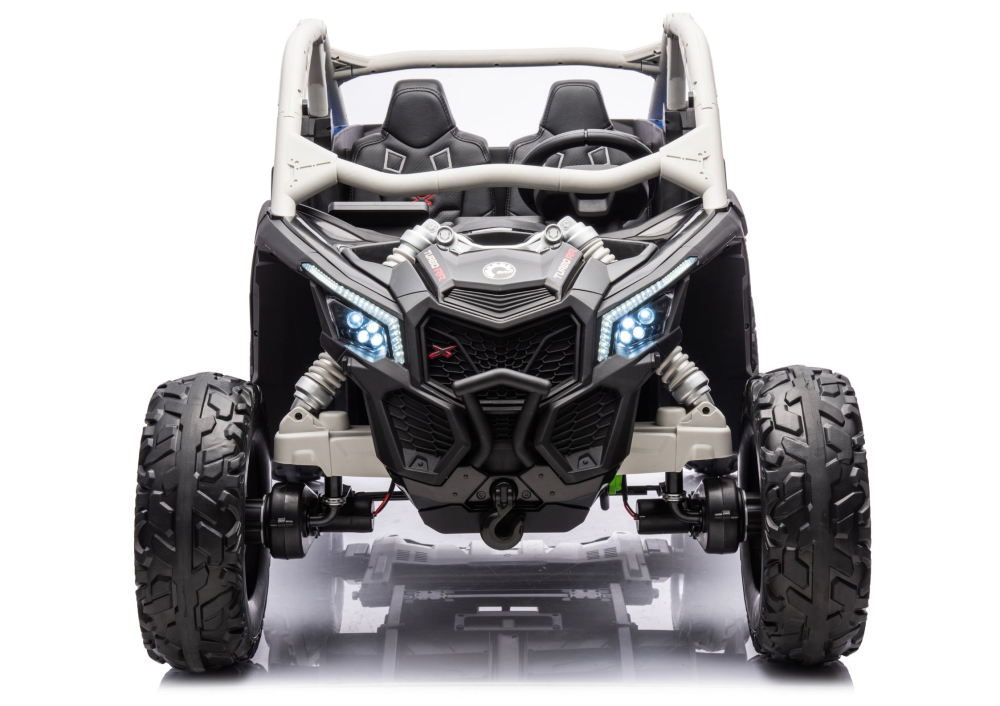 Mașinuță Electrică Maverick CAN-AM Turbo DK-CA001, Albastru-Gri Lăcuit [3]