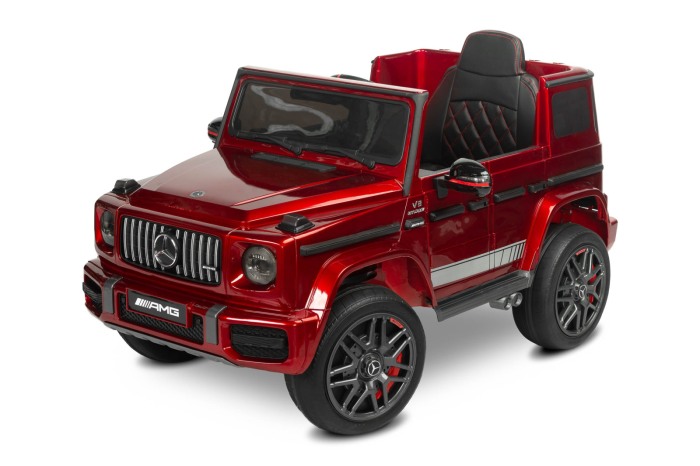 masinuta electrica copii mercedes rosu amg g63 12v bebelul [1]