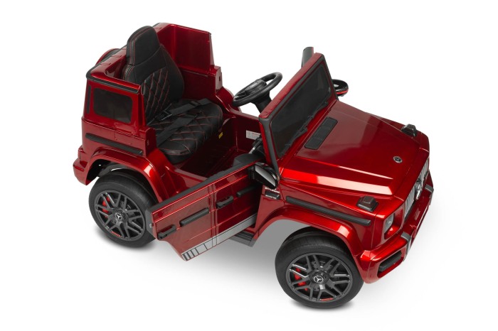 masinuta electrica copii mercedes rosu amg g63 12v bebelul [4]