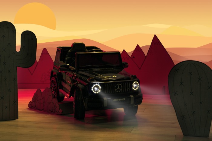 Masinuta electrica, Mercedes Benz AMG G63, cu telecomandă, 12V/7Ah, NEGRU [12]