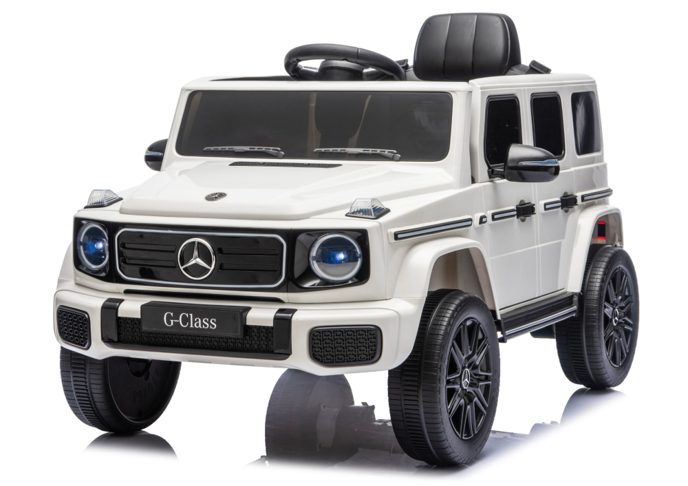Masinuta electrica Mercedes G 2580 Alba 24V pentru copii, 3 ani+ [2]
