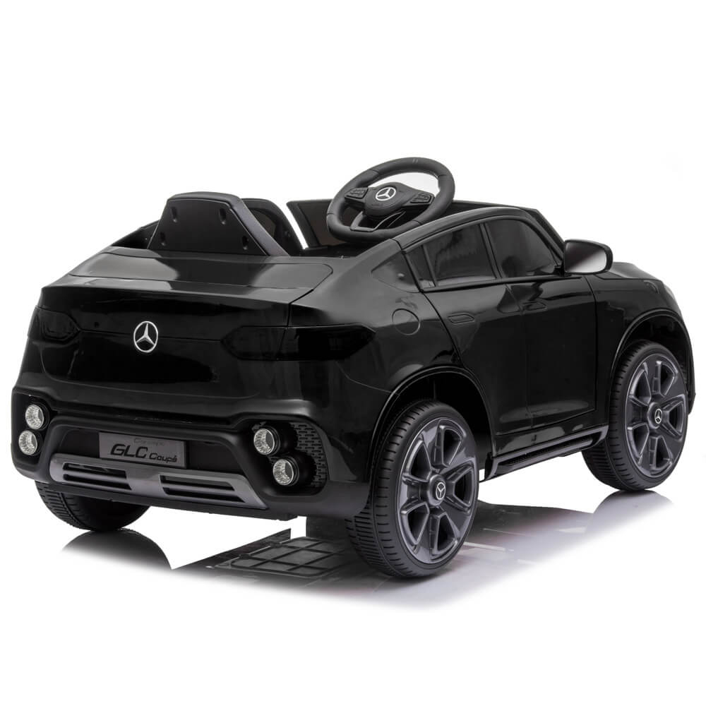 Masinuta electrica Mercedes GLC Coupe copii cu telecomanda roti EVA scaun piele ECO [2]