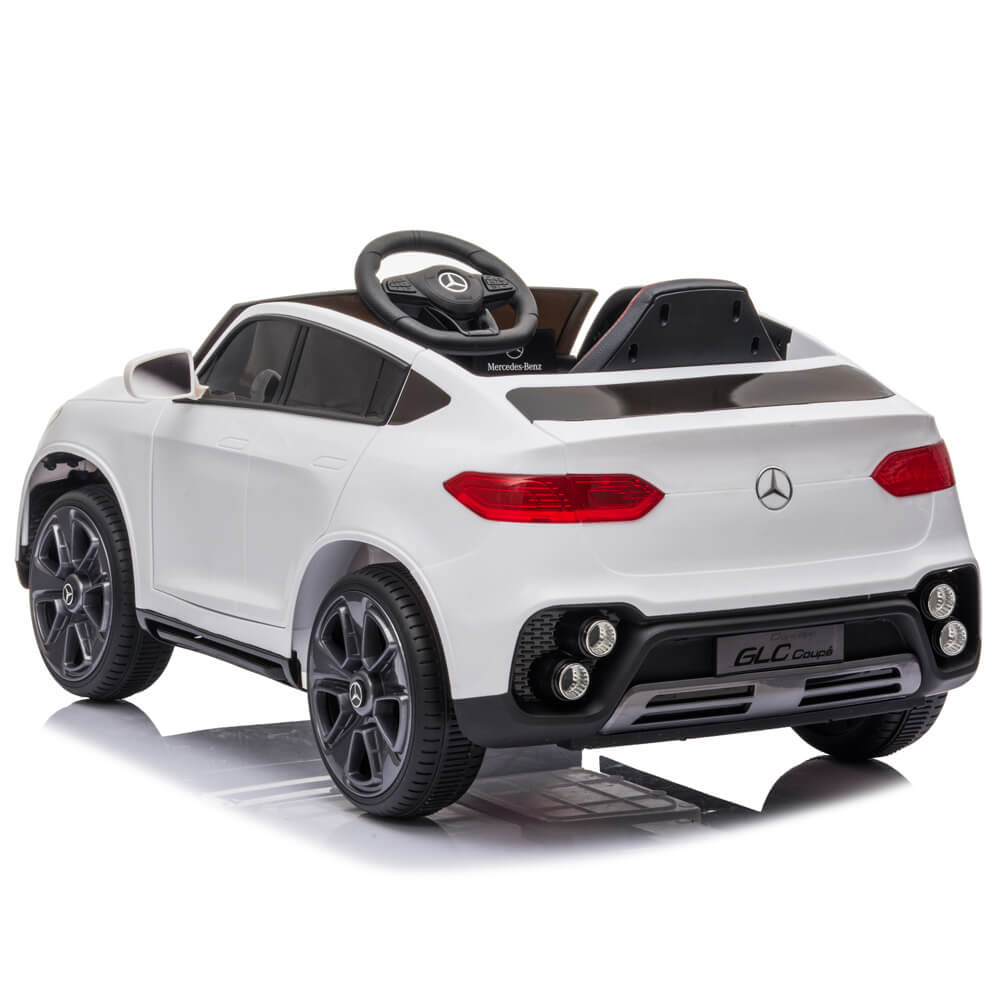 Masinuta electrica Mercedes GLC Coupe copii cu telecomanda roti EVA scaun piele ECO [2]