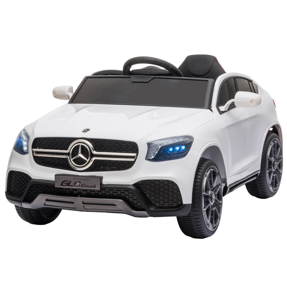 Masinuta electrica Mercedes GLC Coupe copii cu telecomanda roti EVA scaun piele ECO [1]