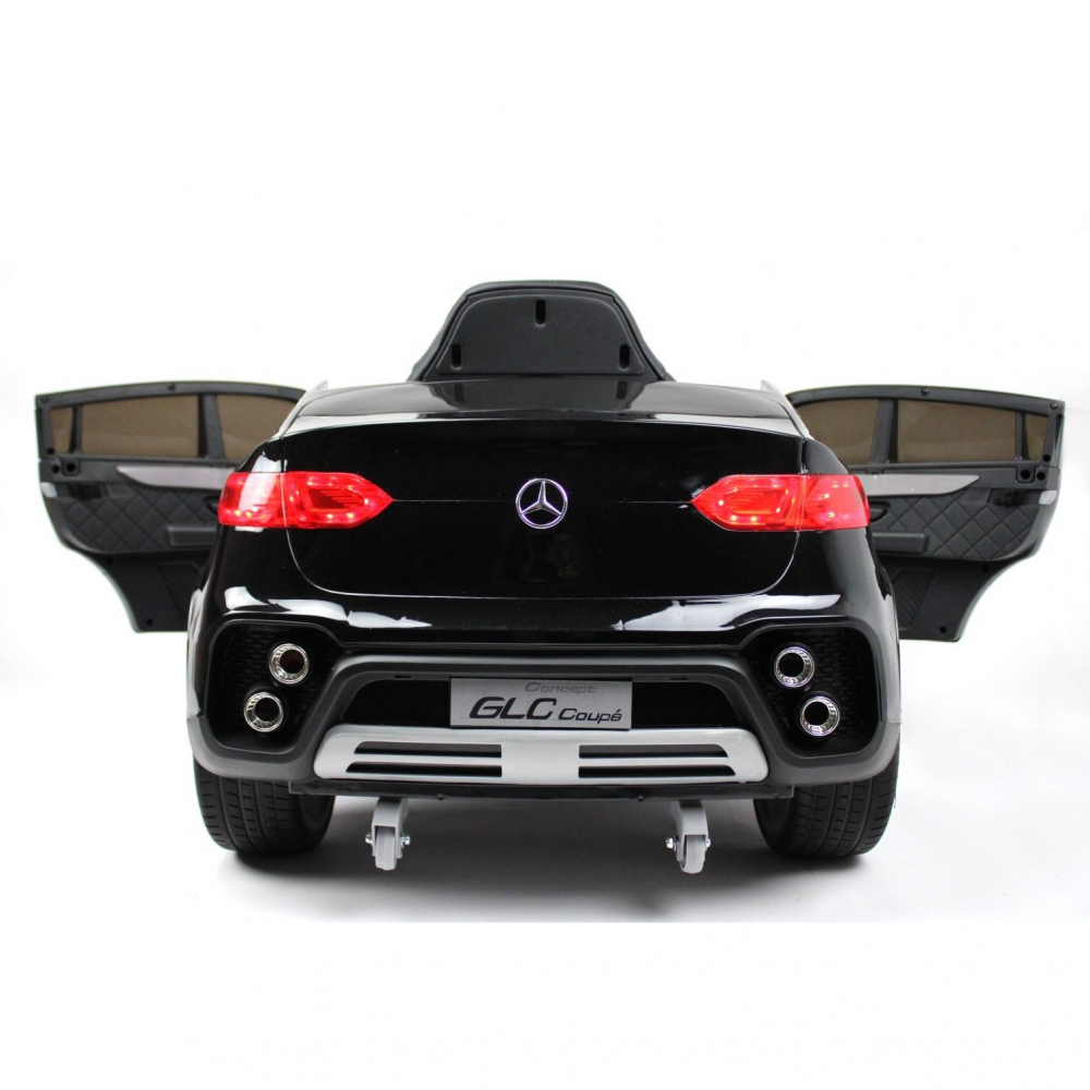Masinuta electrica Mercedes GLC Coupe copii cu telecomanda roti EVA scaun piele ECO [5]