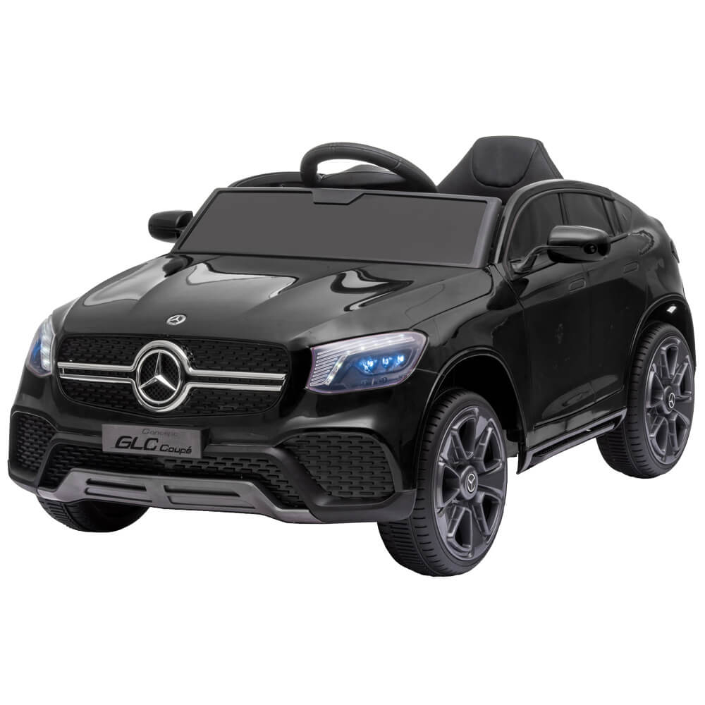 Masinuta electrica Mercedes GLC Coupe copii cu telecomanda roti EVA scaun piele ECO [1]