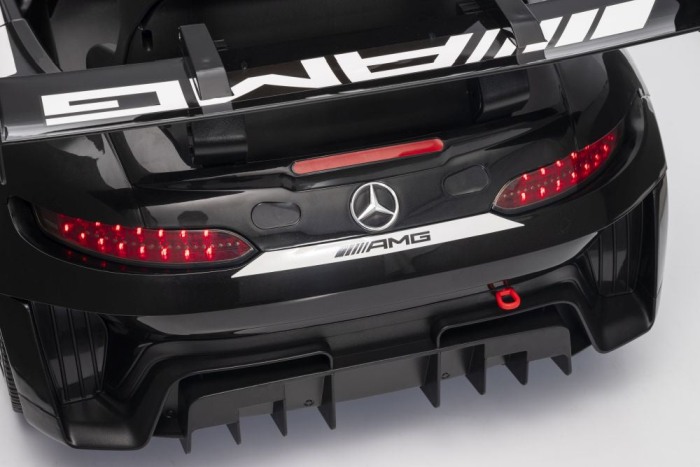 Masinuta electrica Mercedes GT3 pentru copii cu roti EVA, scaun piele ECO si telecomanda [5]