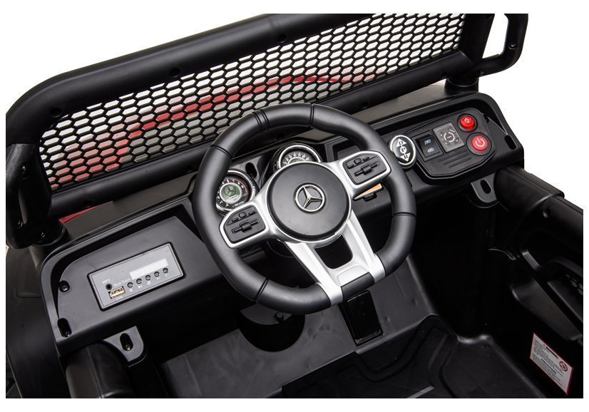 Mașinuță Electrică Mercedes Unimog S, Negru [9]