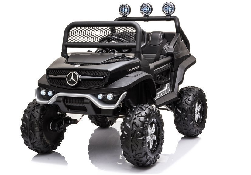 Mașinuță Electrică Mercedes Unimog S, Negru [2]
