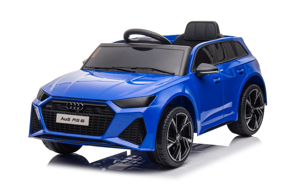 Mașinuță Electrică pentru Copii Audi RS6 BRD-2118, Albastru [4]