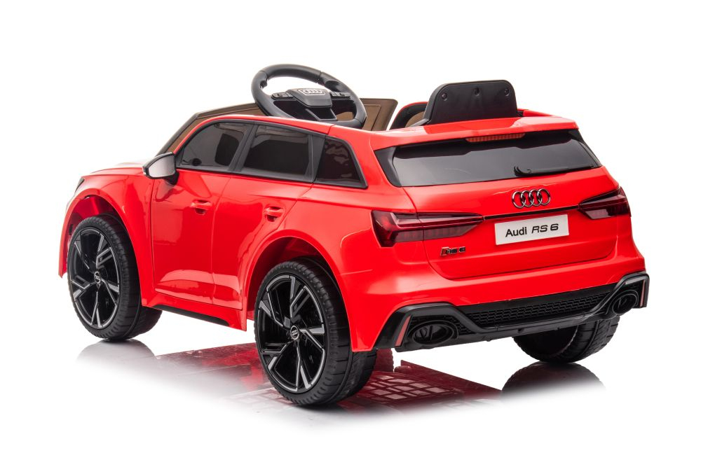 Mașinuță Electrică pentru Copii Audi RS6 BRD-2118, Roșu [5]