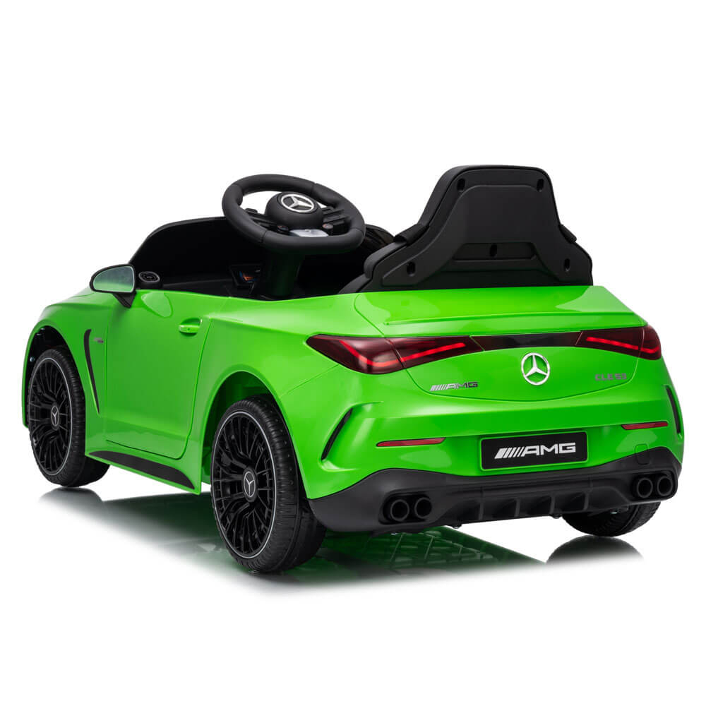 Masinuta electrica pentru copii Mercedes CLE 53 AMG 12V verde Premium [3]