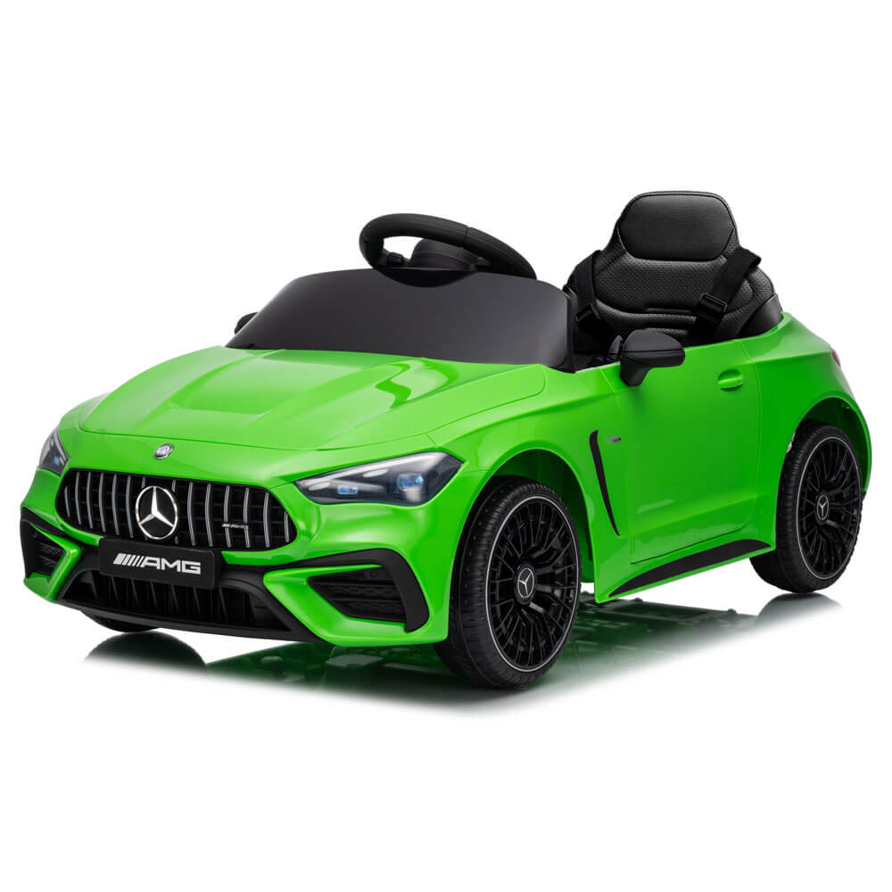 Masinuta electrica pentru copii Mercedes CLE 53 AMG 12V verde Premium [2]