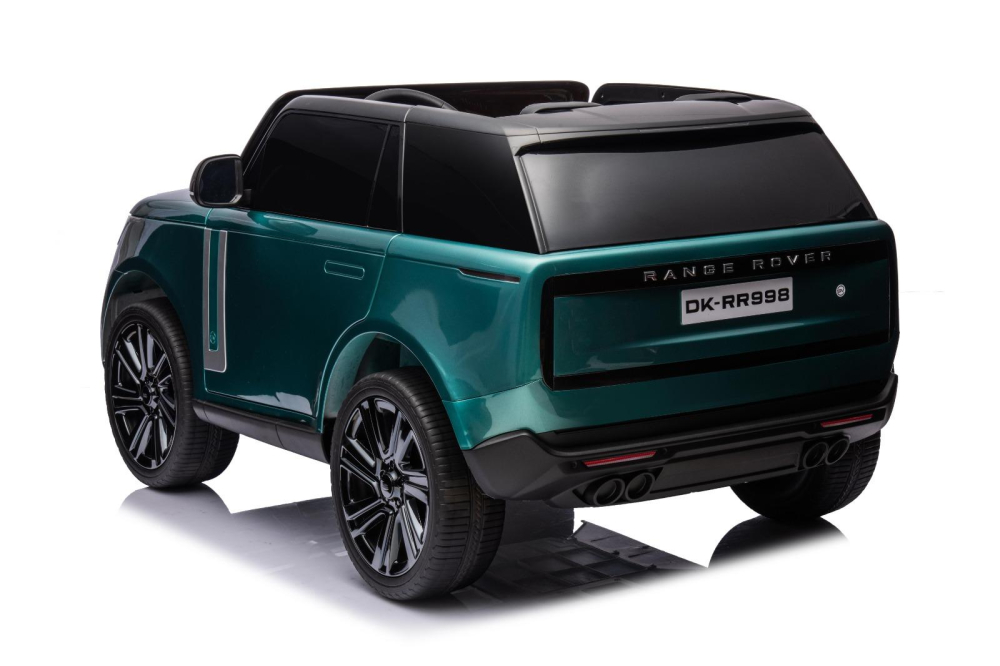 Masinuta electrica Range Rover Vogue cu licenta, 2 locuri, 12V 14Ah, 4x35W, roti EVA, telecomanda, verde, 3 ani+ [14]