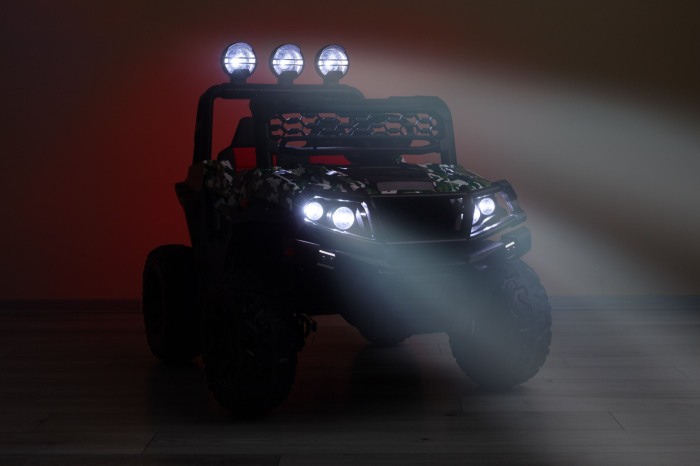 Masinuta electrica, Timus, off-road, cu telecomanda, 4 motoare de 12V [11]
