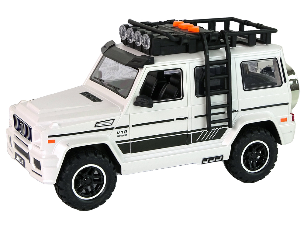 Masinuta Off-Road cu sunete si lumini Alba, 3 ani+ [2]