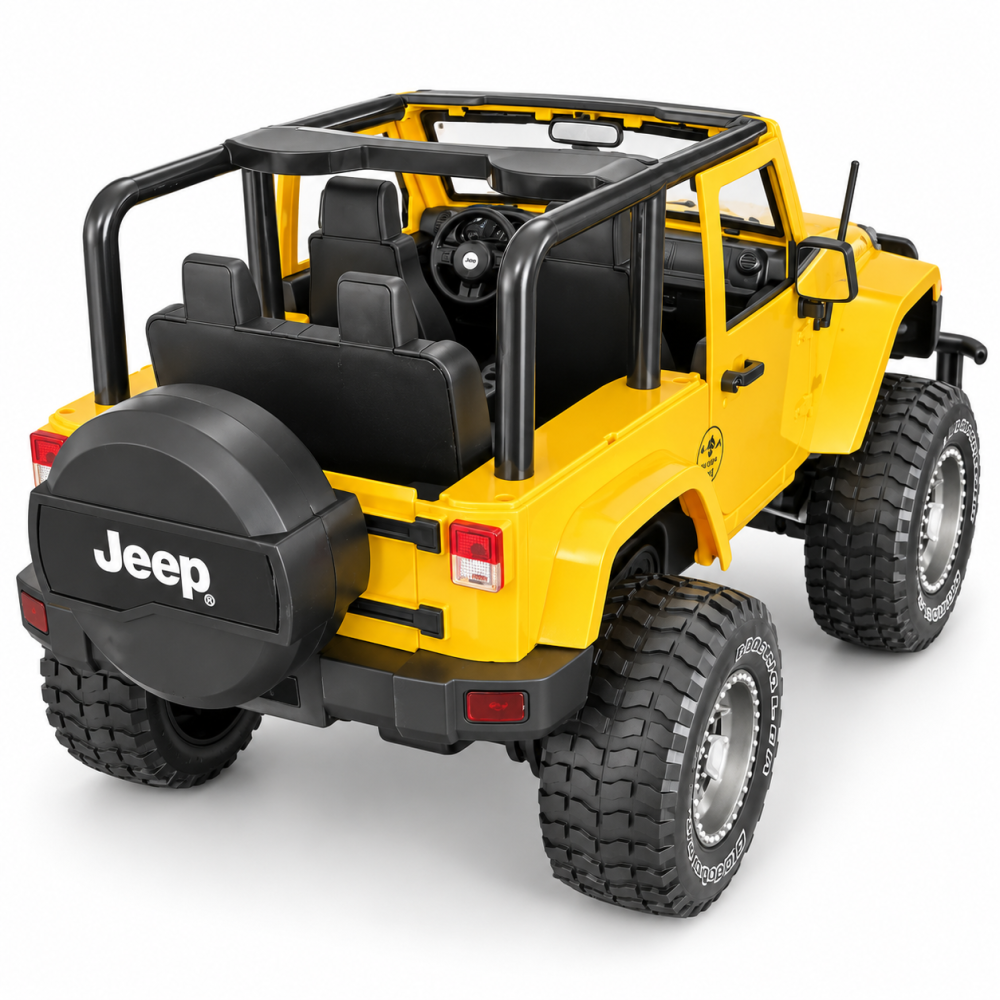 Masinuta RC 1/9 Jeep Wrangler Rubicon cu Licenta E313-003 galbena 6 ani+ [5]
