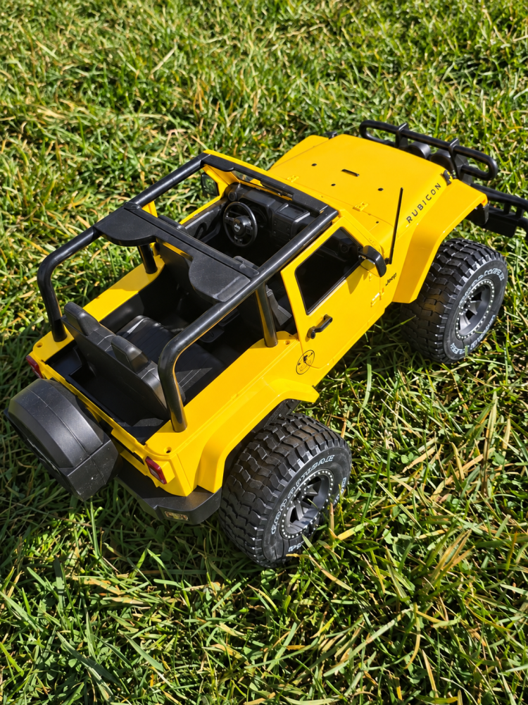 Masinuta RC 1/9 Jeep Wrangler Rubicon cu Licenta galbena 6 ani+ [6]