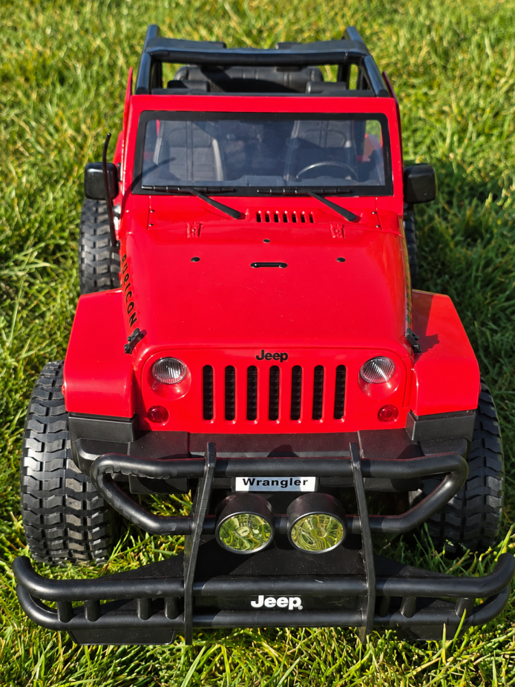 Masinuta RC 1/9 Jeep Wrangler Rubicon cu Licenta rosu 6 ani+ [3]