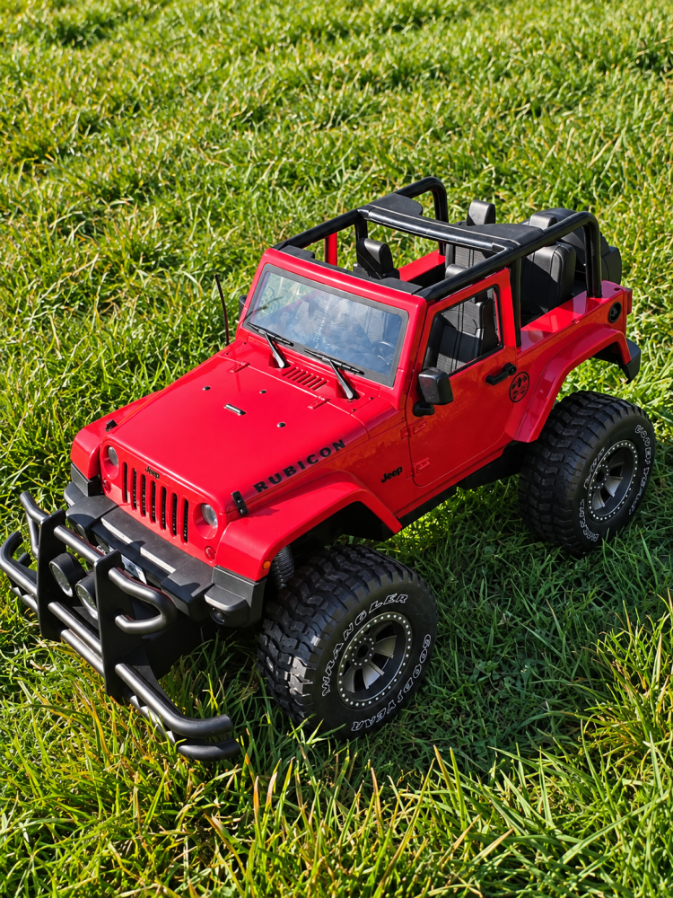 Masinuta RC 1/9 Jeep Wrangler Rubicon cu Licenta rosu 6 ani+ [6]