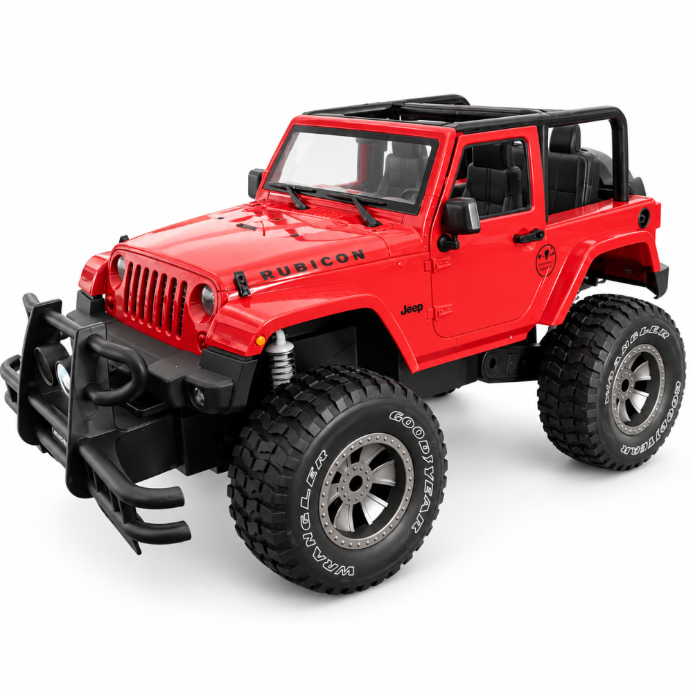 Masinuta RC 1/9 Jeep Wrangler Rubicon cu Licenta E313-003 rosu 6 ani+ [4]