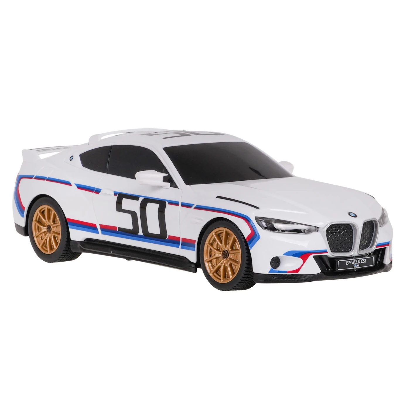 Mașină RC BMW 3.0 CSL alb 1:24 licențiat Rastar [3]