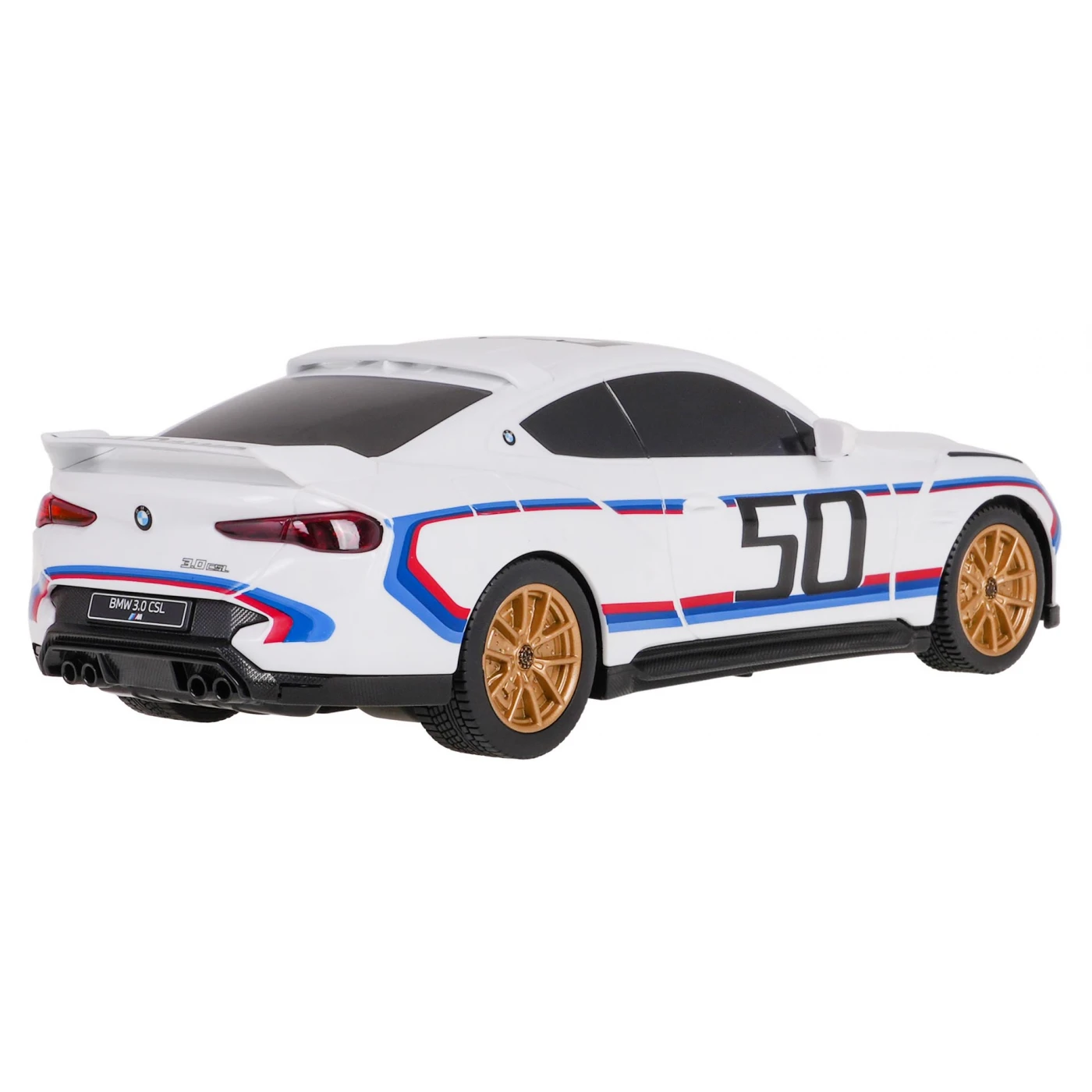 Mașină RC BMW 3.0 CSL alb 1:24 licențiat Rastar [5]