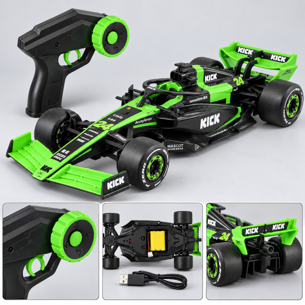 Masinuta RC Formula 1 KICK Sauber C44, cu LICENTA, 1:16, 2.4 GHz, 6 ani+ [2]