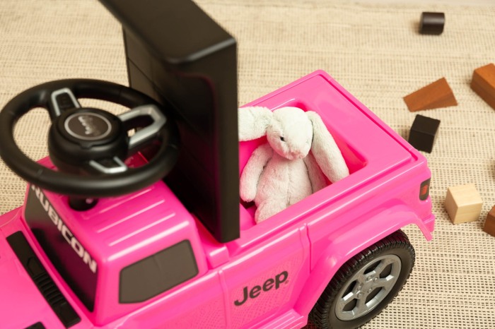 Jeep Rubicon Gladiator Ride‑On Copii Roz – Toyz [20]