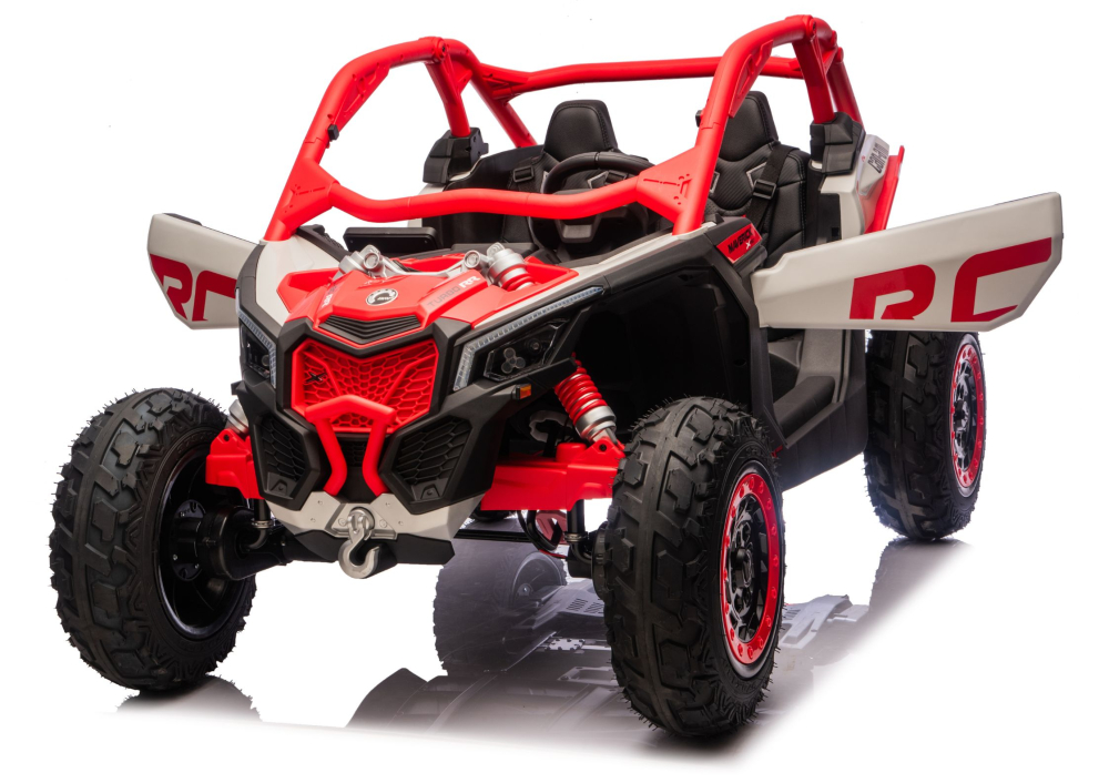 Mașinuță electrică Maverick CAN-AM Turbo RR RS STRONG AIR, 24V, Roșu [7]
